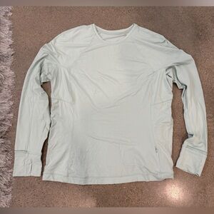 lululemon athletica Light Mint Green Long-Sleeve Shirt